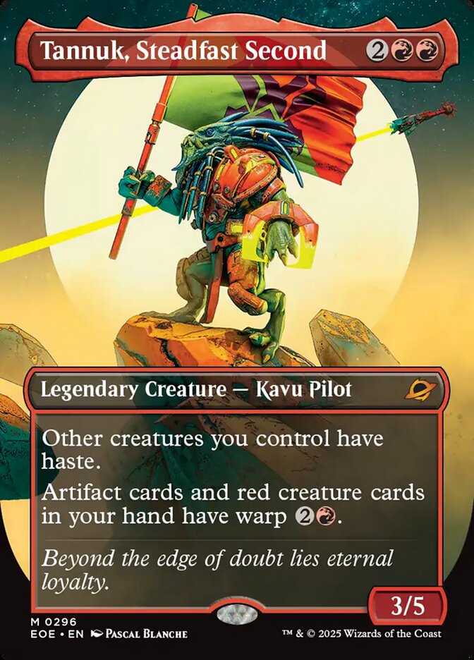 Tannuk, Steadfast Second (Borderless) - (Foil): Edge of Eternities