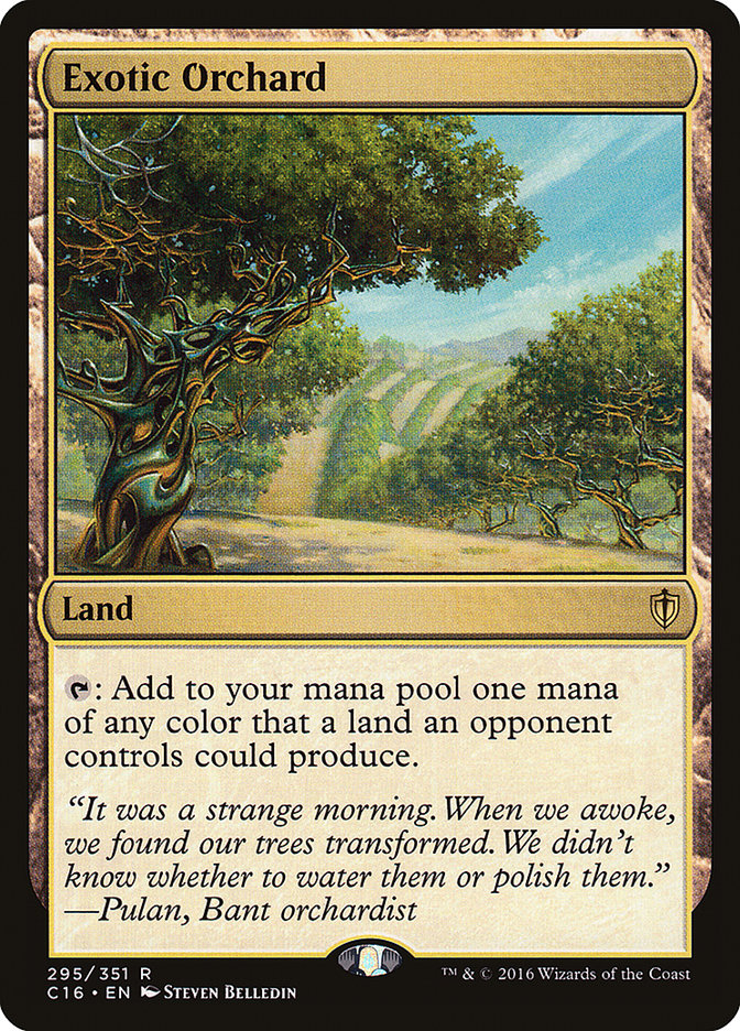 Exotic Orchard: Commander 2016