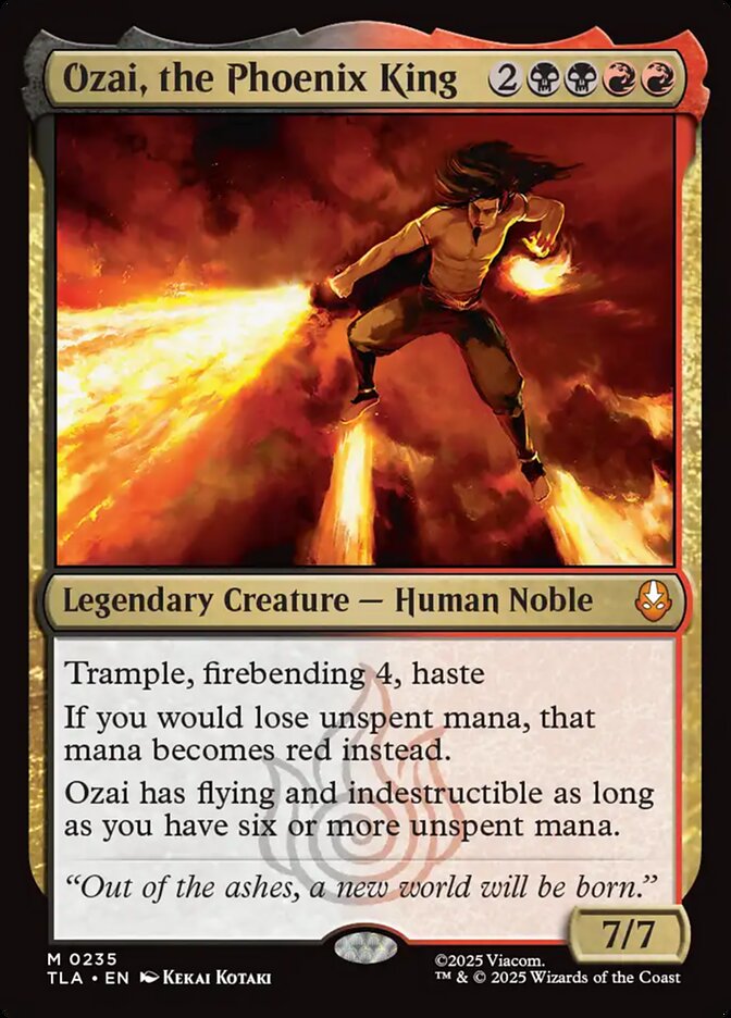 Ozai, the Phoenix King - (Foil): Avatar: The Last Airbender