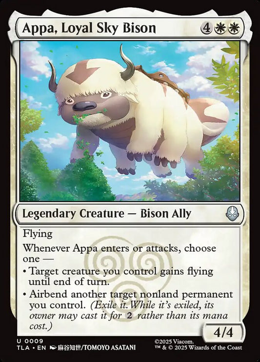 Appa, Loyal Sky Bison: Avatar: The Last Airbender