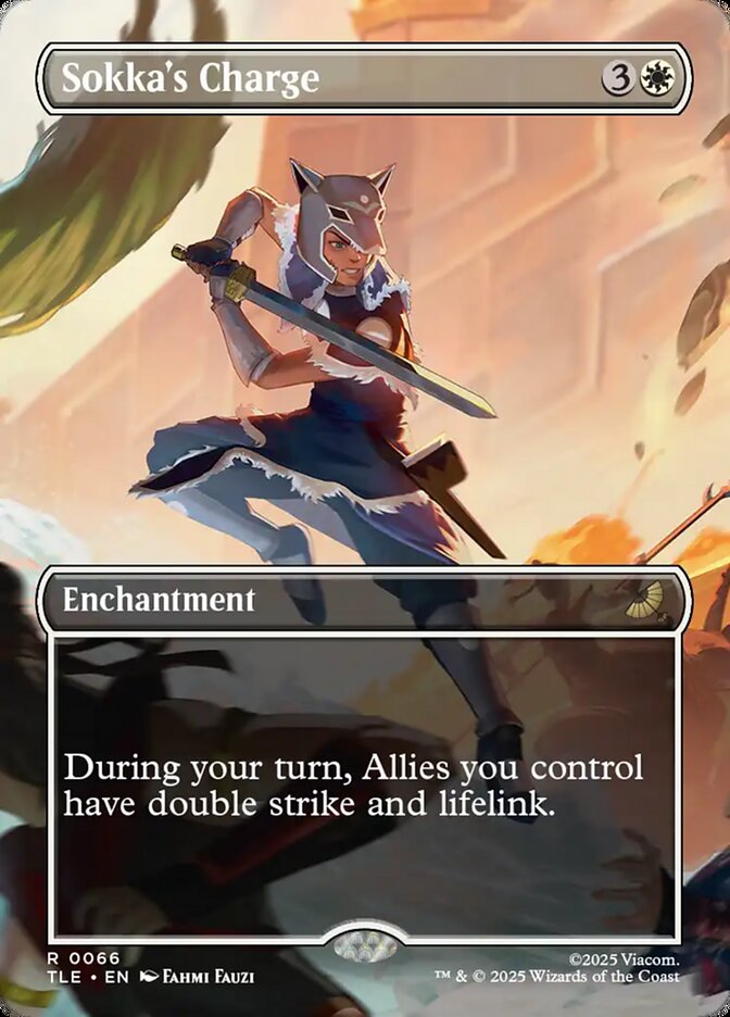 Sokka's Charge - (Foil): Avatar: The Last Airbender Eternal