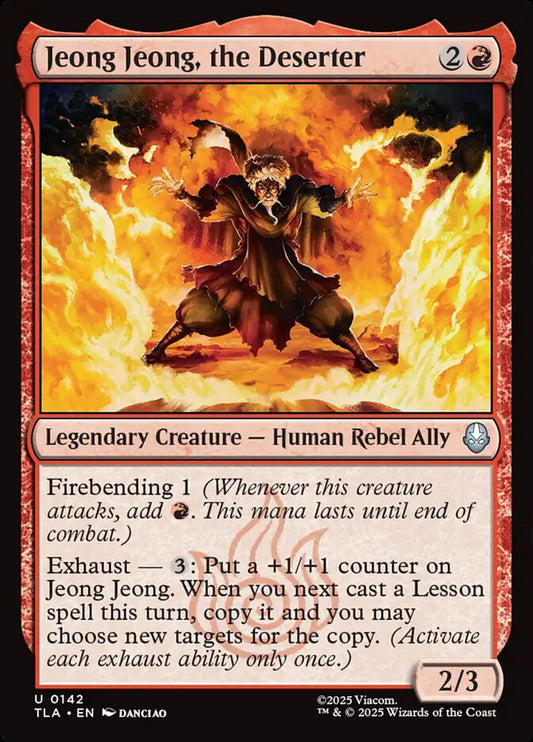 Jeong Jeong, the Deserter - (Foil): Avatar: The Last Airbender