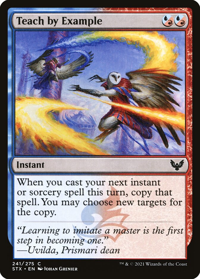 Teach by Example - (Foil): Strixhaven: School of Mages