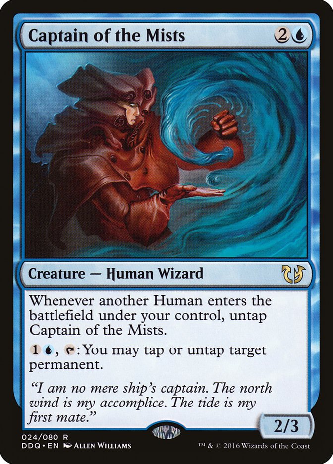Captain of the Mists: Duel Decks: Blessed vs. Cursed