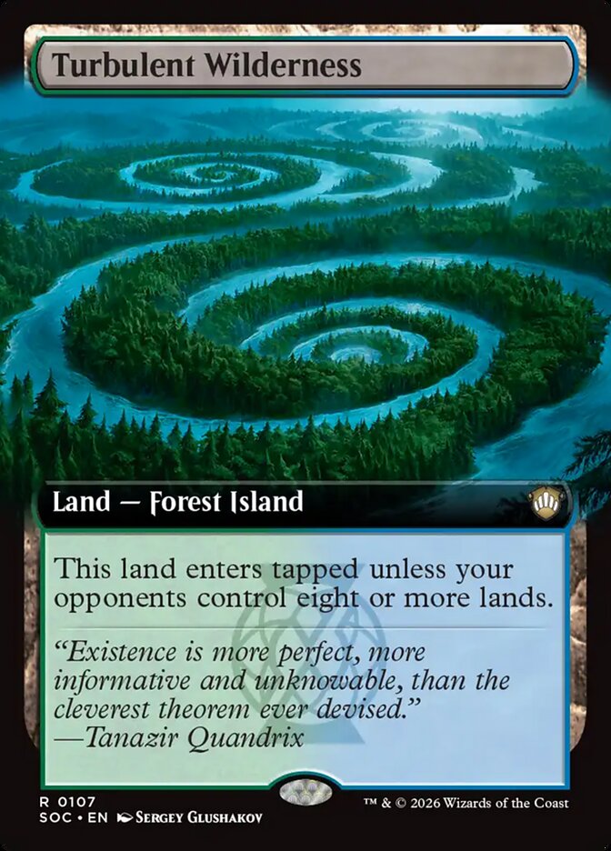 Turbulent Wilderness: Secrets of Strixhaven Commander