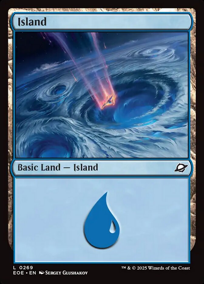 Island (#269) - (Foil): Edge of Eternities