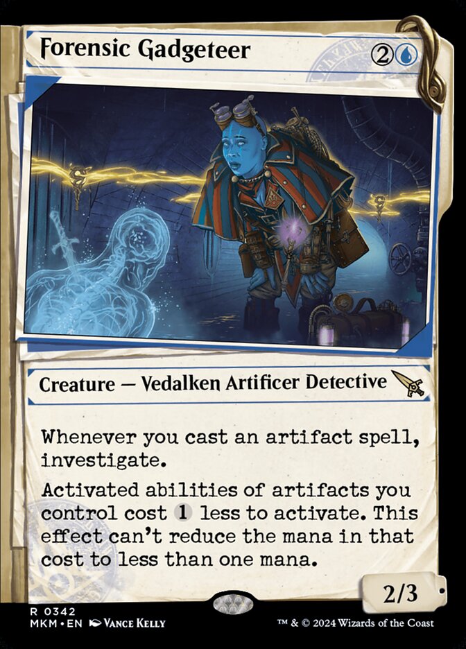 Forensic Gadgeteer (Showcase) - (Foil): Murders at Karlov Manor