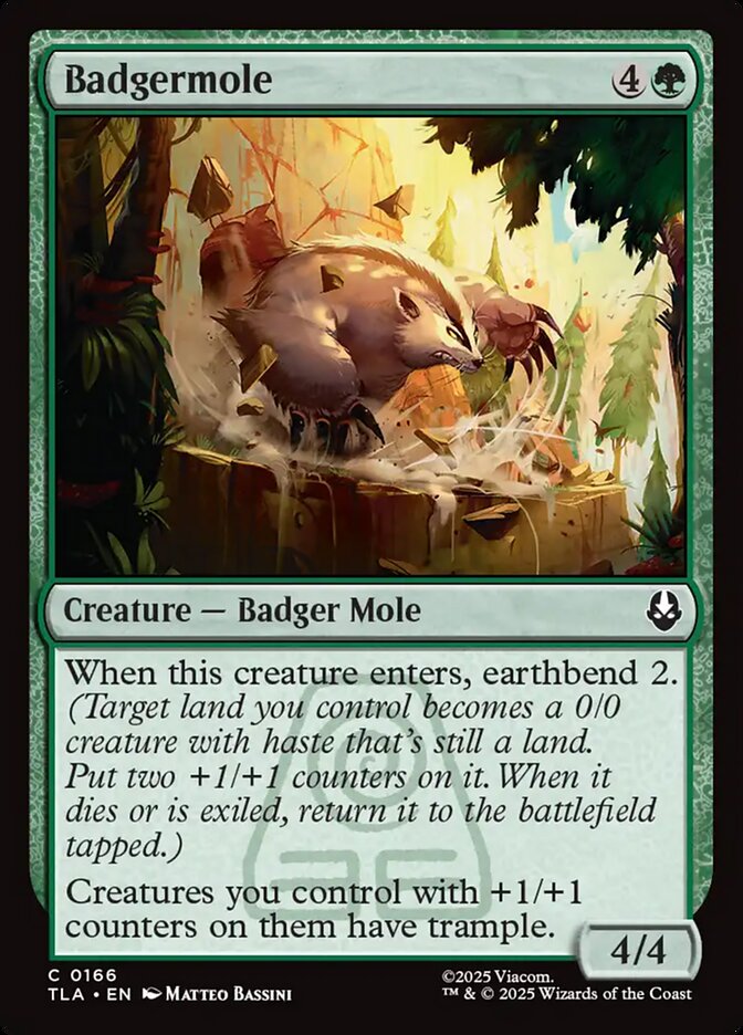 Badgermole - (Foil): Avatar: The Last Airbender
