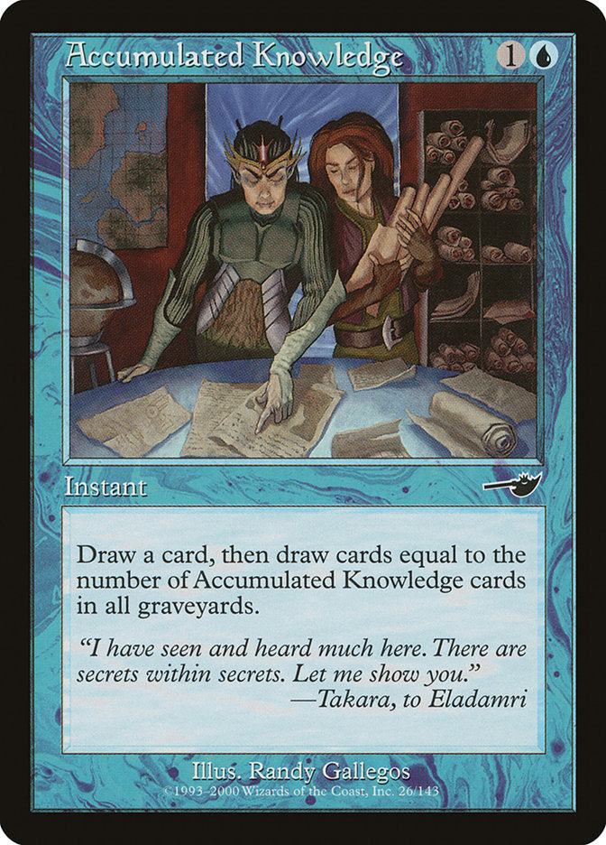 Accumulated Knowledge - (Foil): Nemesis