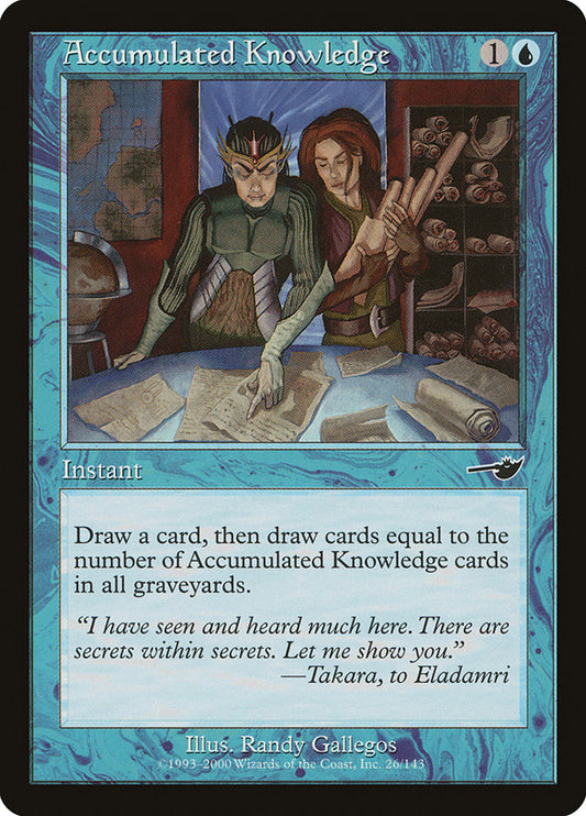 Accumulated Knowledge - (Foil): Nemesis