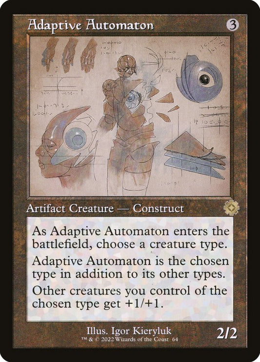 Adaptive Automaton (#064) (Retro Frame): The Brothers' War Retro Artifacts