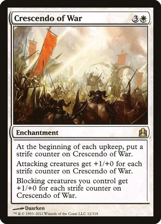 Crescendo of War: Commander 2011