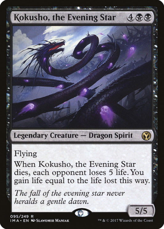 Kokusho, the Evening Star - (Foil): Iconic Masters