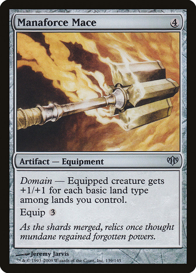 Manaforce Mace - (Foil): Conflux