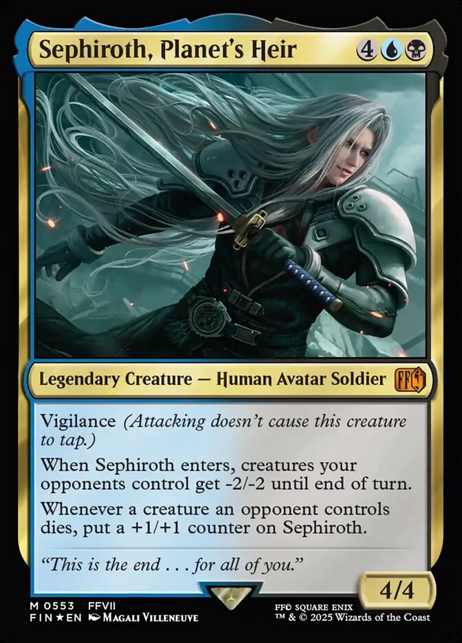 Sephiroth, Planet's Heir - (Foil): Final Fantasy