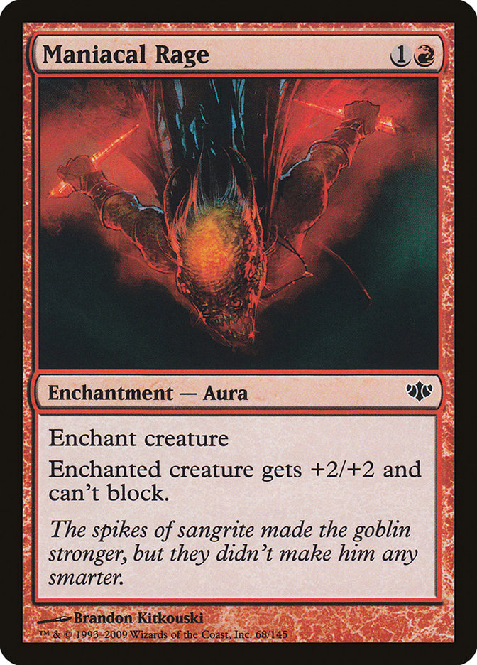 Maniacal Rage - (Foil): Conflux