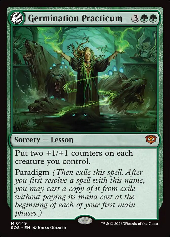 Germination Practicum - (Foil): Secrets of Strixhaven