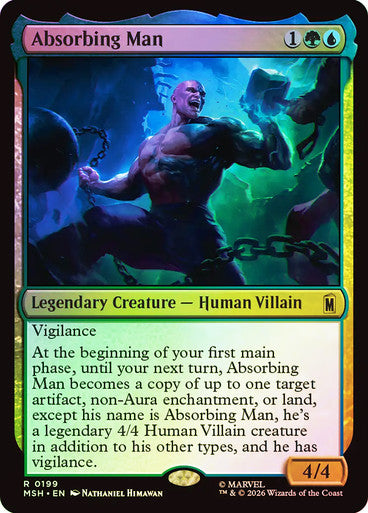 Absorbing Man - (Foil): Marvel Super Heroes