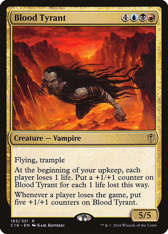 Blood Tyrant: Commander 2016