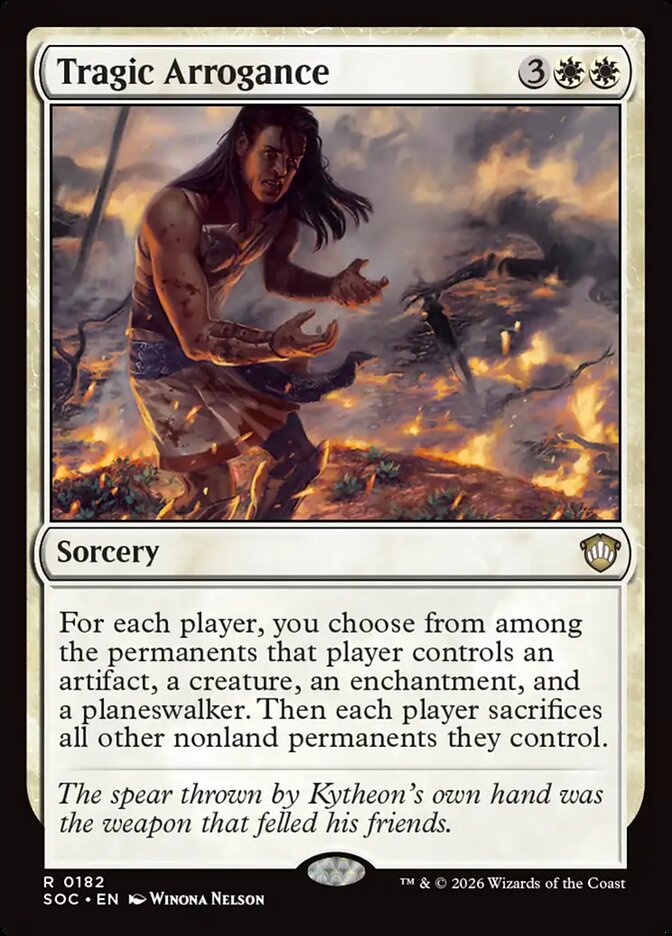 Tragic Arrogance: Secrets of Strixhaven Commander