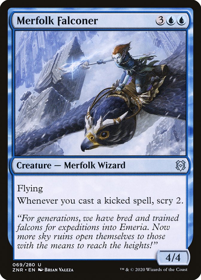 Merfolk Falconer: Zendikar Rising