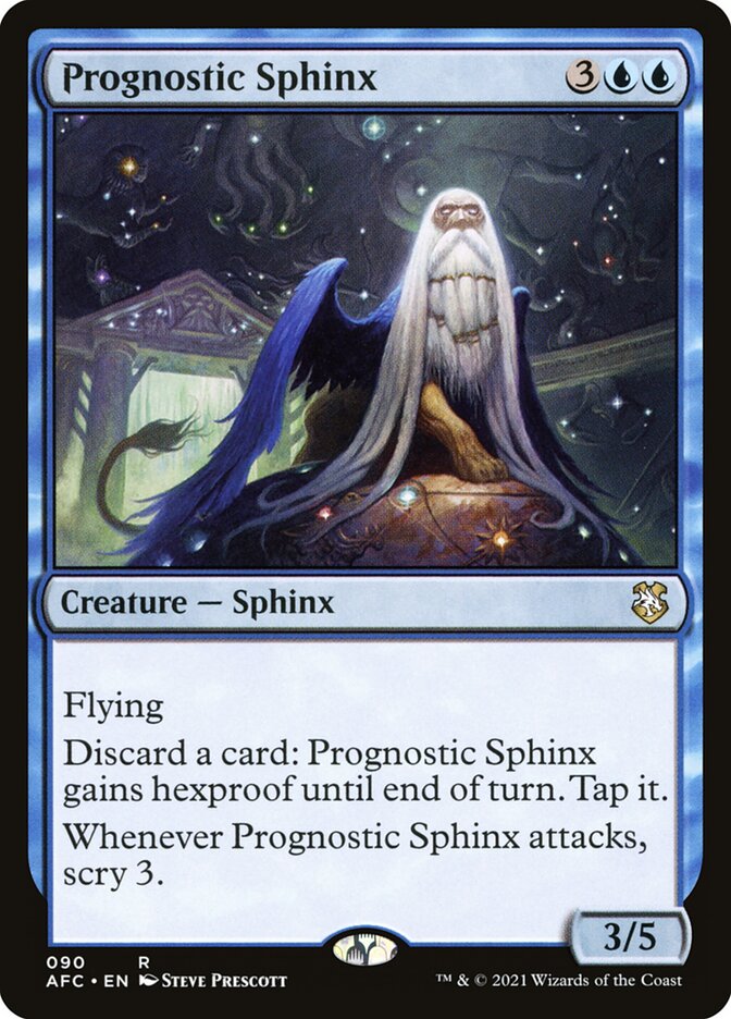 Prognostic Sphinx: Forgotten Realms Commander