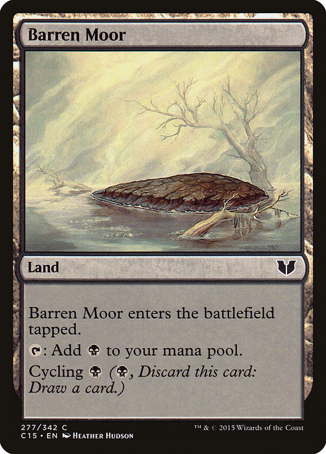 Barren Moor: Commander 2015