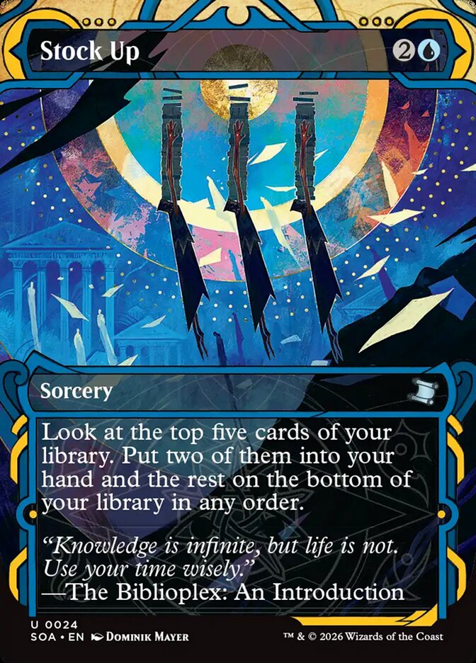 Stock Up - (Foil): Secrets of Strixhaven Mystical Archive