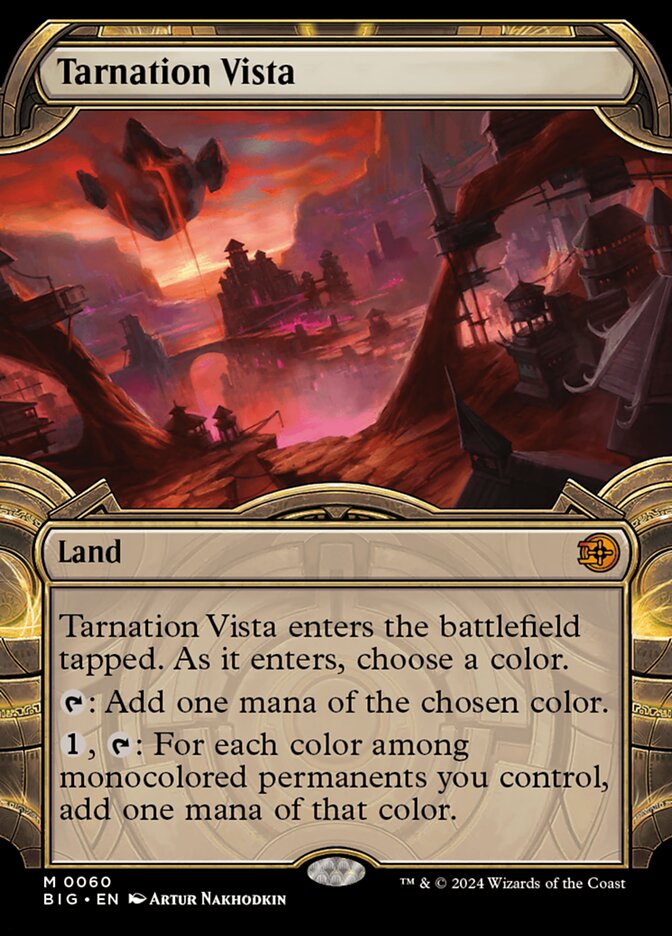 Tarnation Vista (#060) (Showcase) - (Foil): The Big Score