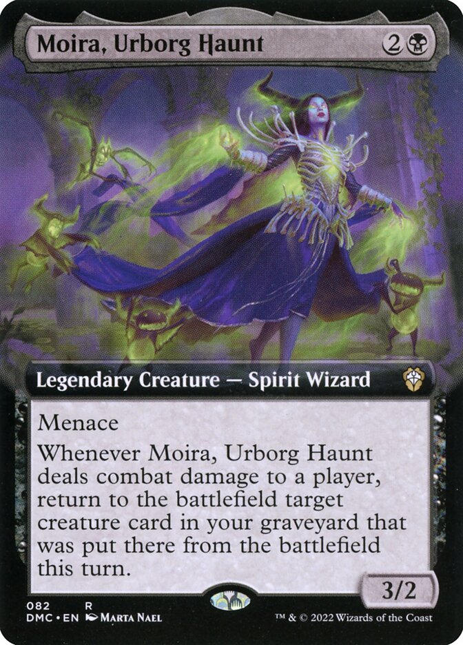 Moira, Urborg Haunt (Extended Art): Dominaria United Commander