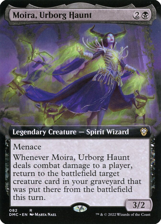 Moira, Urborg Haunt (Extended Art): Dominaria United Commander
