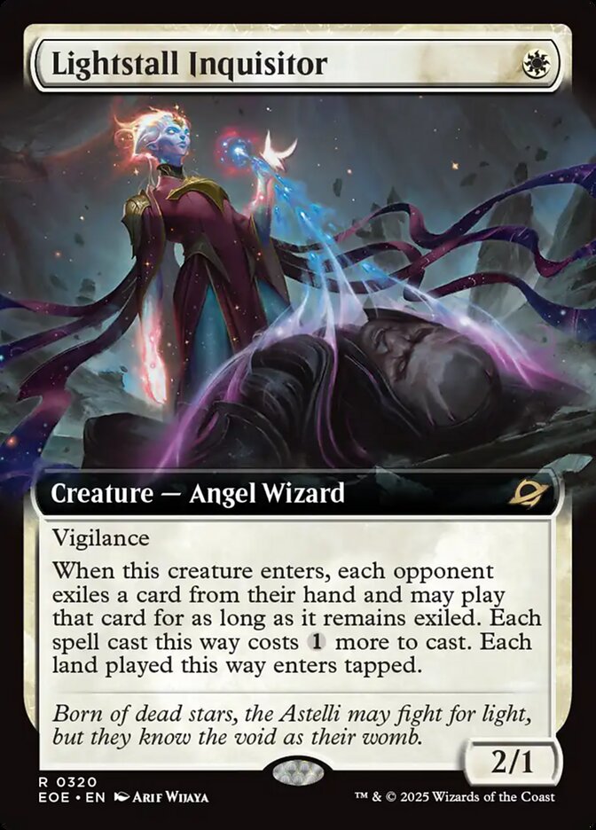 Lightstall Inquisitor (Extended Art) - (Foil): Edge of Eternities