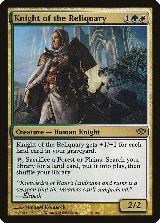 Knight of the Reliquary - (Foil): Conflux