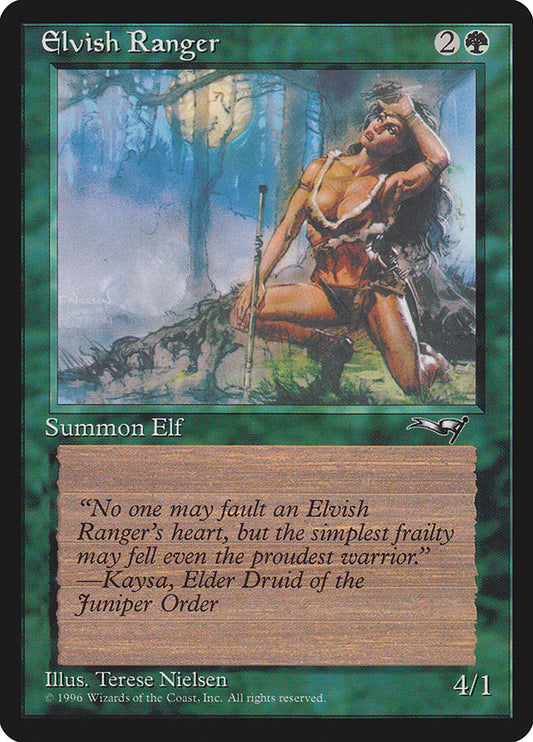 Elvish Ranger (Female): Alliances