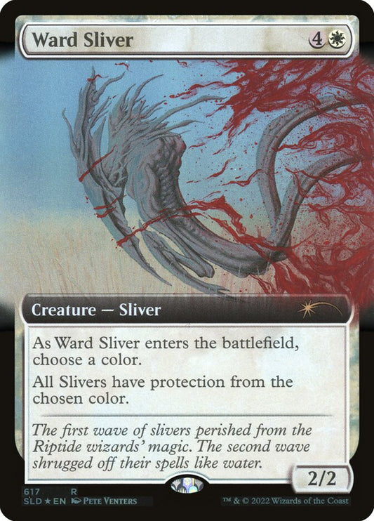 Ward Sliver (Secret Lair) (Extended Art) - (Foil)