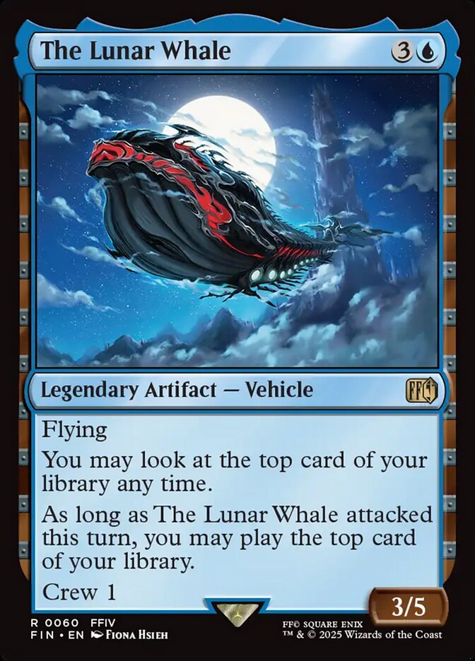 The Lunar Whale - (Foil): Final Fantasy