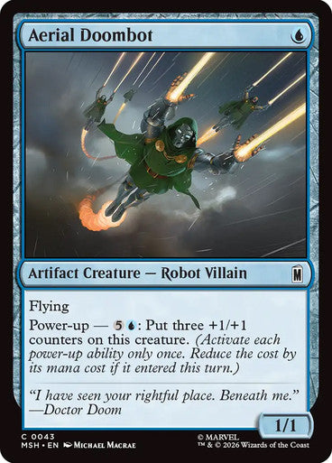 Aerial Doombot: Marvel Super Heroes