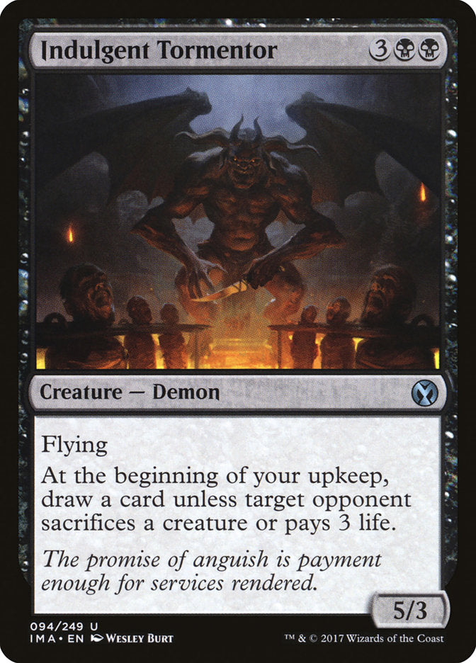 Indulgent Tormentor - (Foil): Iconic Masters