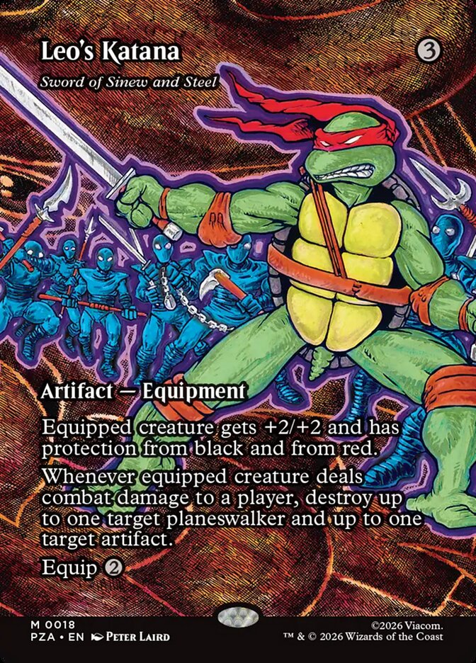 Sword of Sinew and Steel: Teenage Mutant Ninja Turtles Source Material