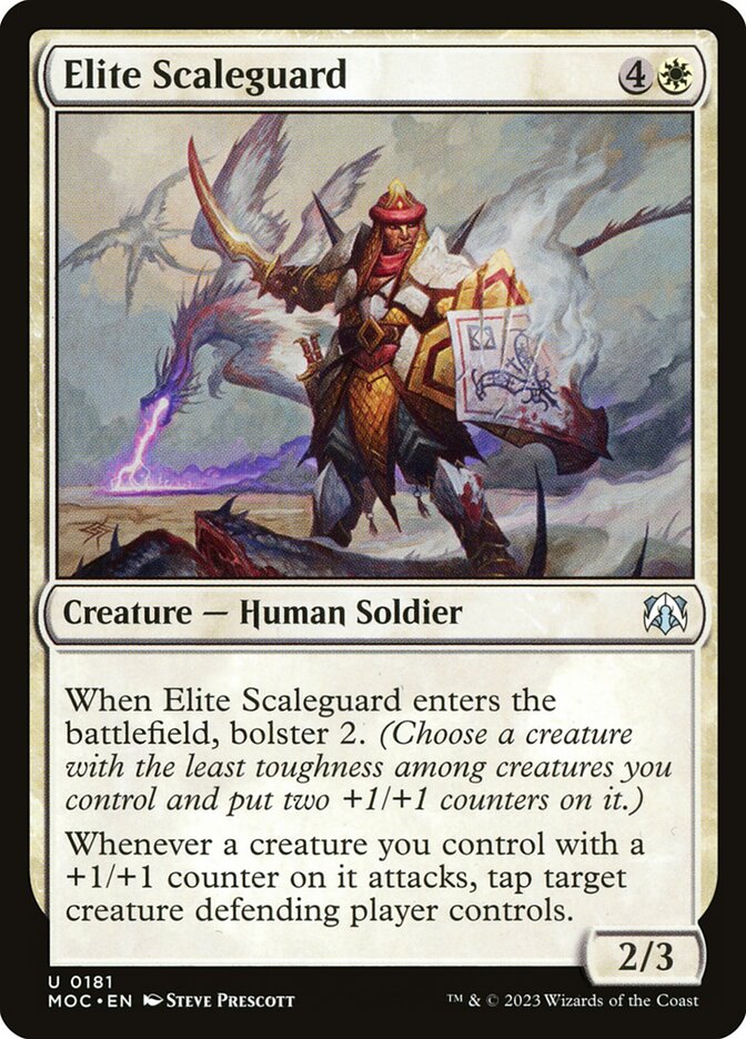 Elite Scaleguard: March of the Machine Commander