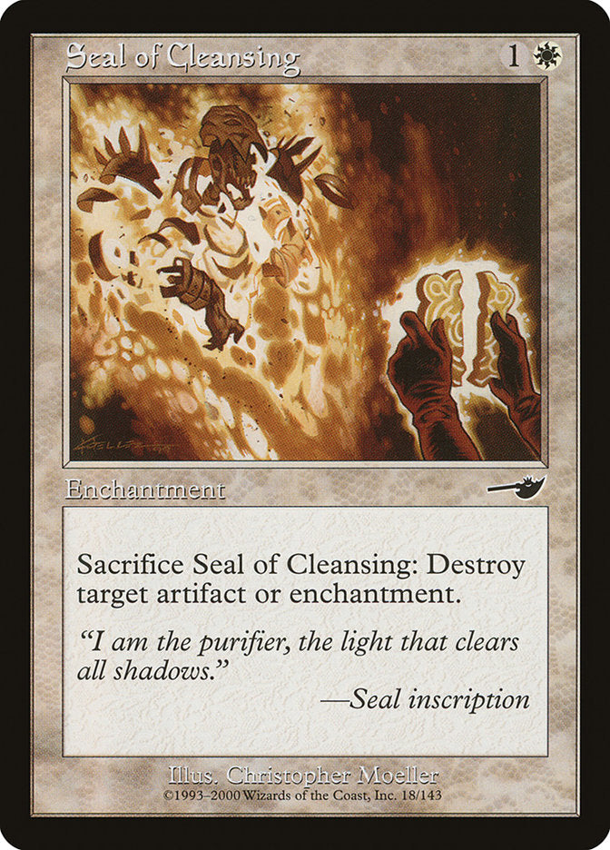 Seal of Cleansing - (Foil): Nemesis