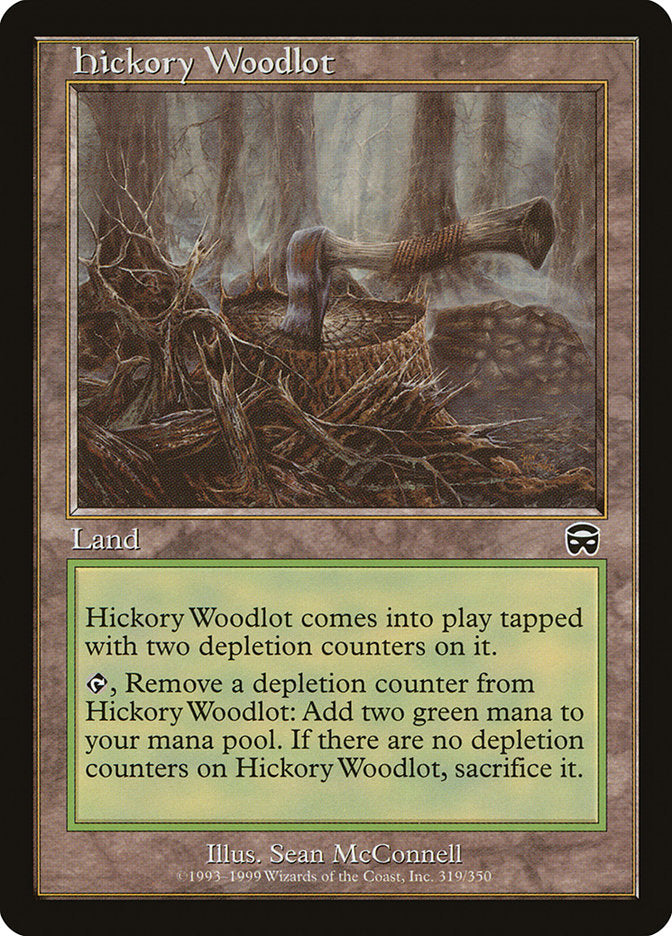 Hickory Woodlot - (Foil): Mercadian Masques