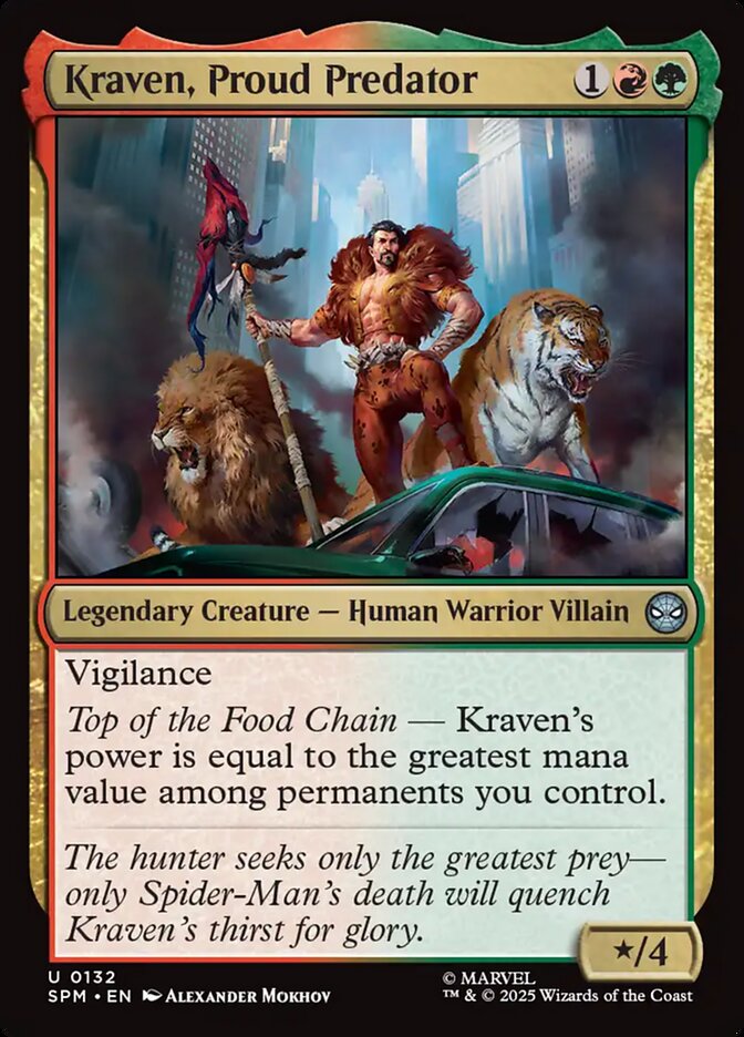 Kraven, Proud Predator - (Foil): Marvel's Spider-Man