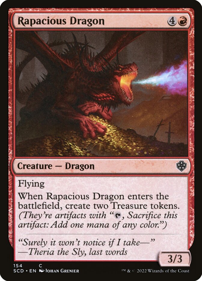 Rapacious Dragon: Starter Commander Decks