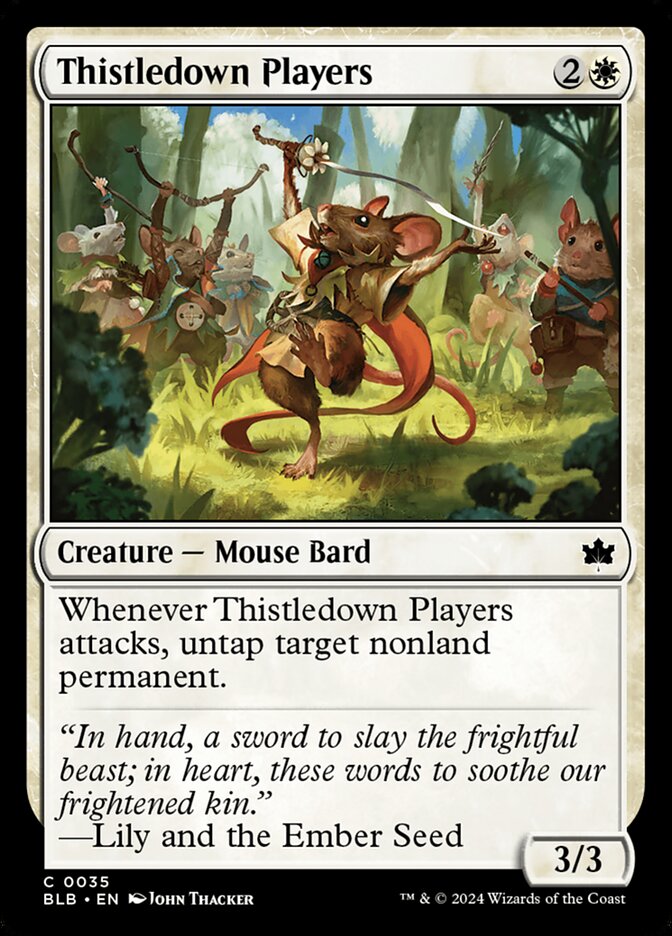 Thistledown Players - (Foil): Bloomburrow