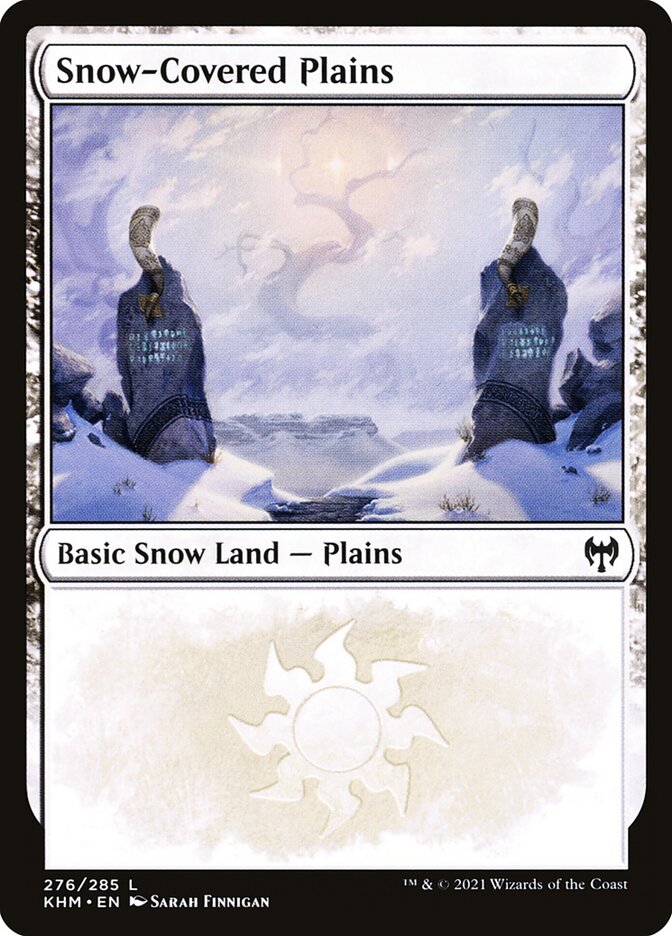 Snow-Covered Plains (#276) - (Foil): Kaldheim