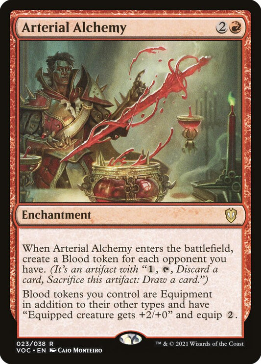 Arterial Alchemy: Crimson Vow Commander
