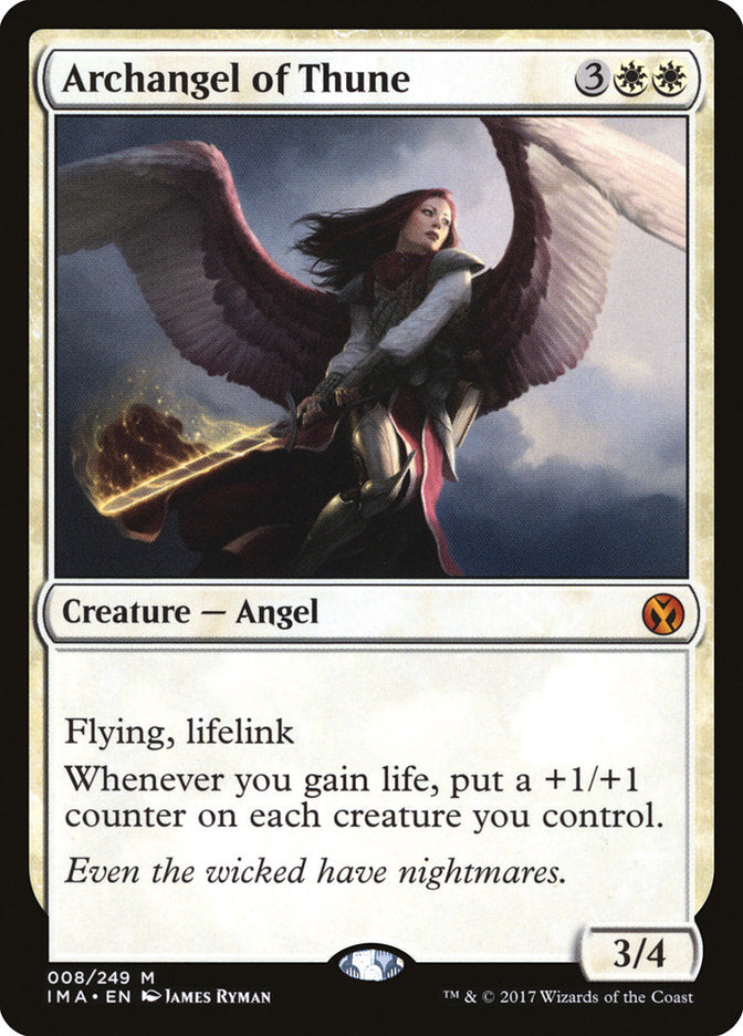Archangel of Thune - (Foil): Iconic Masters