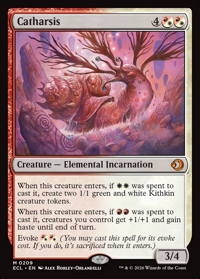 Catharsis - (Foil): Lorwyn Eclipsed