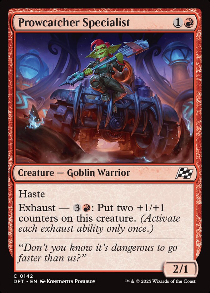 Prowcatcher Specialist: Aetherdrift